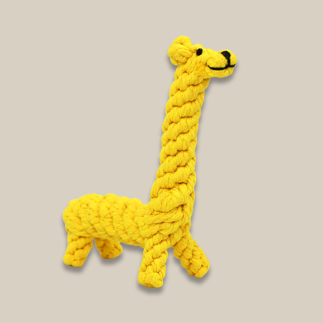 Luxury Handmade Macrame Large Giraffe-1